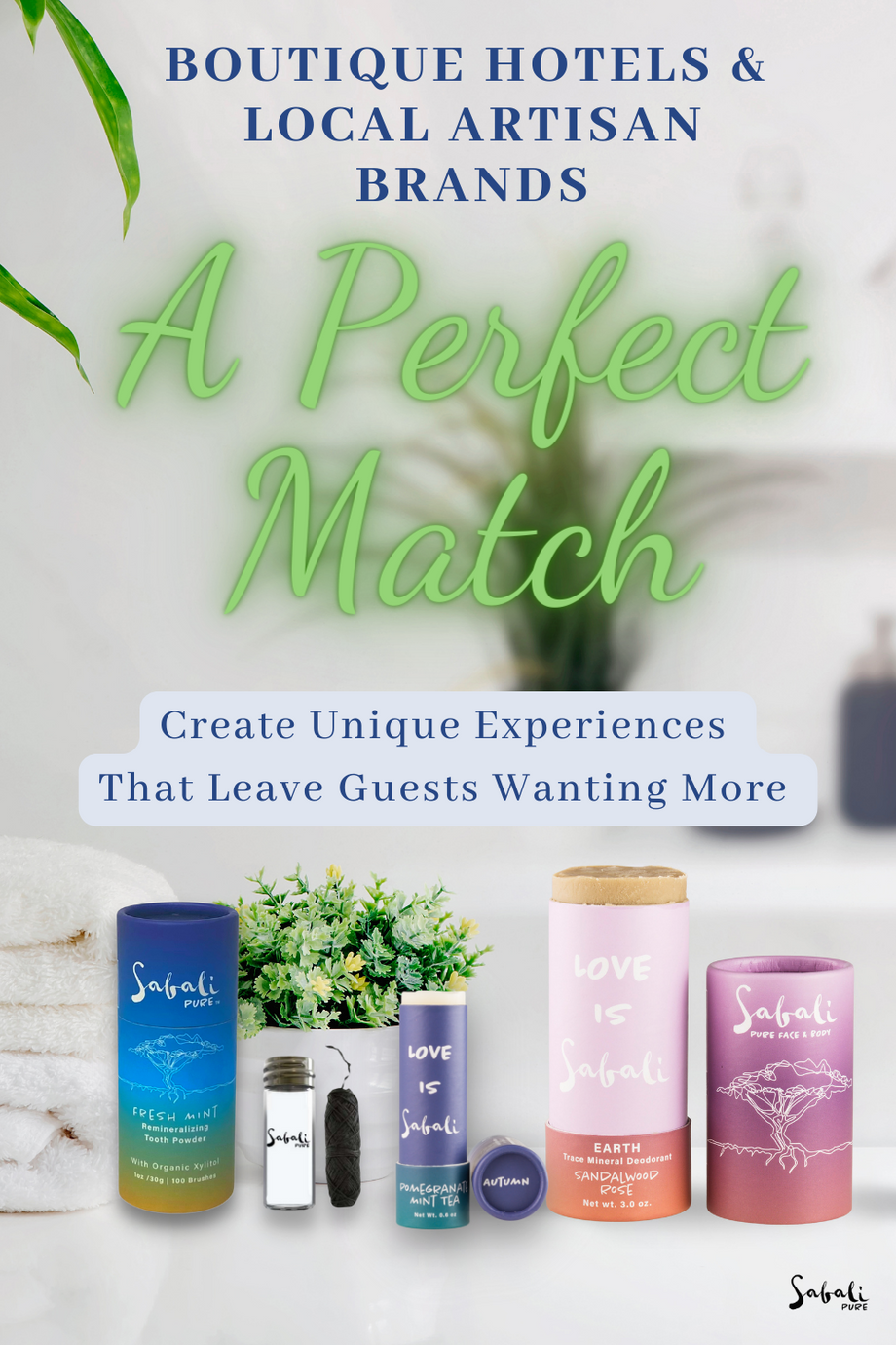 A Perfect Match Botique Hotels local artisan brands